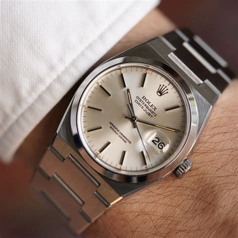 rolex oyster perpetual datejust quartz|rolex oysterquartz 17000 price.